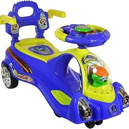 trikes for Kids Twister Magic Car Tricycle| Best in Segment for Kids| Strong & Durable Swing Car Ride on Musical | ISI Certified as per International Standards (Blue)-image-5