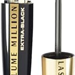 L'Oréal Paris Mascara, Fanned Out Lash Effect, Washable, Clump-free and Smudge-free, Volume Million Lashes, Extra Black, 10.7ml-28