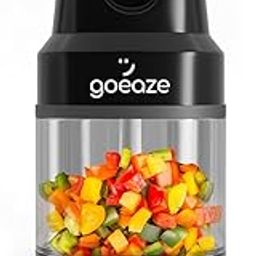 Electric Mini Food Processors & Choppers, 400W Powerful DC Motor, Silent Operation, Precision Blades, Spacious Container, Easy Cleaning (Black)-15
