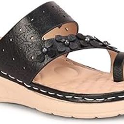Doctor Ortho, Comfortable & Stylish Slippers For Women & Girls | Lightweight, Casual Design | Soft Cushion Footbed for Walking, Working, All | Good for Knee & Foot Pain-image-75