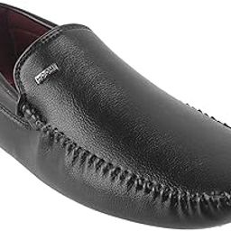 Men's Formal and Casual Stylish Faux Leather Loafer Shoes-image-27