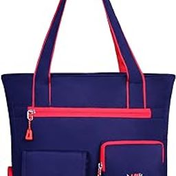 Woody Classic Synthetic Fabric Shoulder Bag – Double Pocket, Lightweight & Durable Handbag for Women, Everyday Casual Tote-image-58