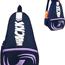WHACKK Ace 28L Unisex Lightwieght Stylish Tennis Badminton Squash Equipment Kit Bag | Shuttle Bag |Shoe Pocket|Backpack Style | Spacious Storage Compartment|Rackets Tennis-6 Badminton-8 (Lavender)-image-85