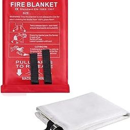 GlamGlee Fire Blanket for Home & Kitchen –Inches Emergency Fireproof Fiberglass Safety Blanket for, Camping, Welding, Office, Car & Fire Protection-image-60
