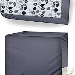 Split AC Cover for Indoor and Outdoor Unit, 1.5 Ton, Waterproof, Dustproof, Grey-image-116