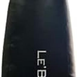 Le Buckle PU Leather Filled Heavy Tear Drop Punching Bag with Hanging Chain for Boxing, Kickboxing, MMA, Martial Arts. (Black)-image-9