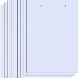 Zenomia Paper Earring Display Card White Decorative Jewellery Rectangle Tag 50Pcs (2X3.5Inch)-23