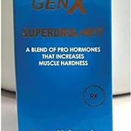 GenX Superdrol, 15mg - 60 Capsules, Muscle Hardness Enhancer d bol denabol weight gainer-12