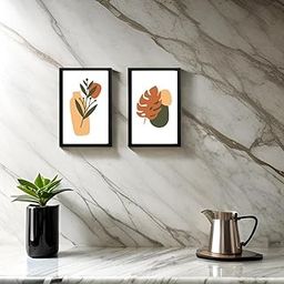 Dev Aastha Photo Frame For Wall | Wooden Photo Frame Set | Picture Frame | Acrylic Glass Black Frame | Rectangular Frame For Home & Office Decorate | Wall Mount Design Frame | Size 4x6 Inch | Pack-2-image-18