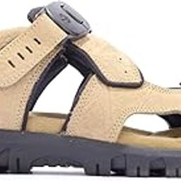 Men Khaki Floater Sandal-image-23