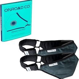 Onroad Co. Reusable and Washable 6 Layered Anti Pollution Mask (Large - Ideal for 60-90 kg body weight, Green - Pack of 2)-13