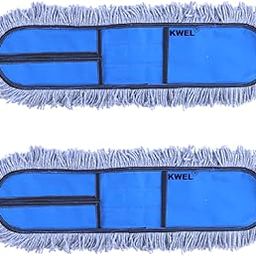 KWEL Wet and Dry Cotton Pad Floor Mop Refill (24 Inch) Pack of 2-picture-17