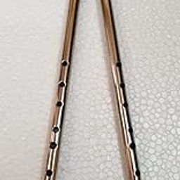 Flute Brass Silver Plated C # 2 pcs-picture-19