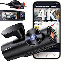 Vantrue N4 Pro 3 Channel 4K WiFi Dash Cam, STARVIS 2 IMX678 x PlatePix™ x HDR Night Vision, 4K+1080P+1080P Front Inside and Rear Car Camera, Voice Control, GPS, 24H Parking Mode, Support 512GB Max-31