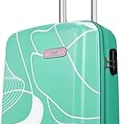 skybags Paradise Cabin Trolley Bag 55cm | Small | Hard Luggage | Smooth 8-Wheel Suitcase | Combination Lock with Sturdy Anti-Theft Zipper | 5-Year International Warranty - Unisex (Green)-picture-25