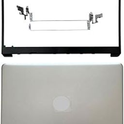 TravisLappy for HP 15S-DU 15S-DY 15-DW LCD Back Top Cover Front Bezel Lot Hinge Screws Laptop Front Bezel Hinges (ABH) Silver Laptop Body Parts Replacement-19