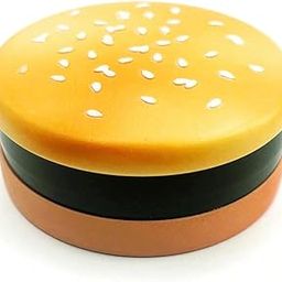 Hitansh Enterprises 63mmm 3 Layer Burger Herb Crusher, Grinder | Smoothesh Grinder of All Herbs and Spices | heg2322-image-93