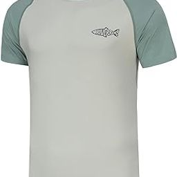 UPF 50+ Swim Shirt Fishing Shirt Rash Guard T Shirt Ice-Cool Quick Dry Sports Shirt#1017-image-48