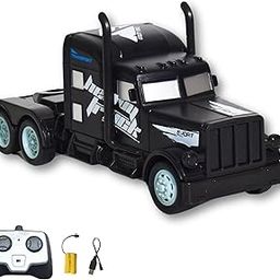 L.O.T TOYS Titan Remote Control Truck | 15Kmph, 2.4Ghz | RC Truck, 6x2 Wheel Configuration, Realistic RC Design, Hard Plastic Top, Long Range Remote, All Terrain Ready (Black)-picture-23