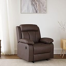 The Couch Cell Motorized Recliner in Suede Fabric with Push Button for Senior Citizens-image-46
