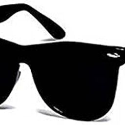 Square Non-Polarized Sunglasses for Boys (Black WAYF) (Free Size)-picture-51