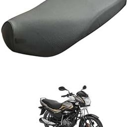 CARBOX,Campatibal with Hero Super Splendor Bike SEAT Cover,SEAT Cover,PU Leather Black,Colour,6 mm Cushion Foam.Rope provided,Ready to fit,Quality and Fitting Tested-image-87