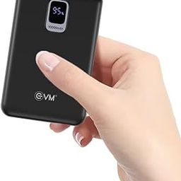 EVM 25W EnNano Pro 10 Power Bank 10000mAh - Dual Output (Type-C & USB), Portable, Pocket-Friendly, 2 Years Warranty (EVM-P0407-Black)-picture-11