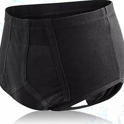 Salma's Tinytots Reusable Adult Underwear For Men, Cotton Washable Mens briefs, urinary Incontinence Underwear For Men, washable adult diaper, Innerwear Absorbs 150 ml Urine. Size M (90cm to 98cm)-31