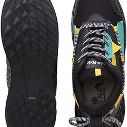 Men's Black Mesh Walking Shoes - 10 UK-picture-18
