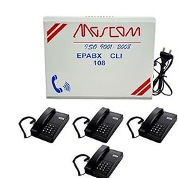 MASCOM EPABX 108 Intercom System and 4 Handy Phone Set-image-6