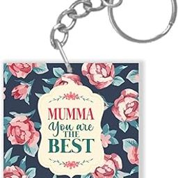 Yaya Cafe Mothers Day Gifts Mumma You are The Best Keychain Keyring-picture-0