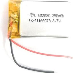 KP 502030 3.7v 250mAh Rechargeable Battery for Bluetooth Speaker, Small Drone, Toys-image-46