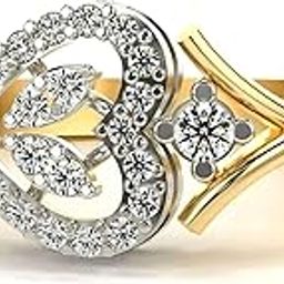 Sterling Silver & Certified Lab Grown Diamond 0.16cts | Ring For Women/Girls | Stylish & Elegant | VGR0386-image-87