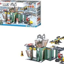 Sluban Town Snowfield Rescue Base (251 Pieces) Building Blocks Kit for Boys Aged 6 Years (+) Creative Construction Set, Blocks Compatible with Other Leading Brands, BIS Certified.-36