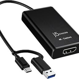 j5create 4K HDMI Video Capture Card, DSLR Cam Link, Game Capture Adapter for Game Live, Broadcasting, Streaming, Video Conference | Support 4K30, 2K60, 1080p120 (JVA11)-51