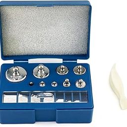 Eduscope 100gm Iron Weight Set Plastic Box Weight Box -(Not calibrated)-23