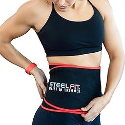 SteelFit Waist Trimmer - Sweat Belt - Increase Circulation - Sweat More - Maximum Fat Burning Capabilities - Burn Calories - Adjustable - Neoprene - Belly Fat Slimming - Stomach Band - Unisex-image-12
