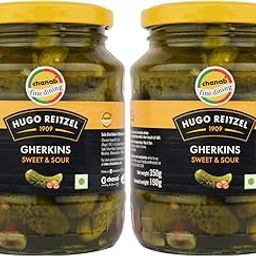 Hugoreitzel Hugo Reitzel Sweet And Sour Gherkins,350G|Pack Of 2-image-61