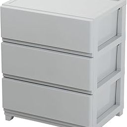 JEJ ASTAGE Decorative Chevo Storage Case, 3 Tiers, Wide, Light Gray, Easy Assembly, Made in Japan, Width 13.4 x Depth 16.3 x Height 34.3 inches (34 x 41.5 x 86.1 cm), Width 21.3 x Depth 16.3 x Height-image-67