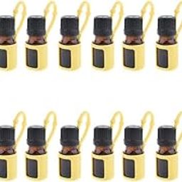 CALANDIS™ 20 Pcs 5ml Empty Refillable Essential Oil Bottles Case with Silicone Jacket | Natural & Alternative Remedies-0