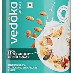 Amazon Brand - Vedaka Muesli | 1 Kg Jar | Contains 88.9% Dry Fruits, Nuts and Multgrains | No Added Refined Sugar | High in Fiber | No Added Preservatives | Quick Breakfast-31