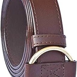 Women's & Girls Metal Buckle Design Belt Interlocking Buckle Vintage Blouse Blazer Dress Belt (Multy Nappa) KBI-B333-image-93