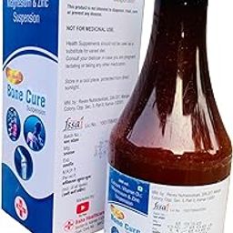 Dr. Baba Bone Cure Suspension, Calcium with Vitamin D3, Magnesium & Zinc, 200 ml-70