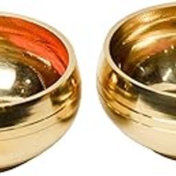 Pure Brass Kuber Pyali Deep | Traditional Deepak Diya for Pooja & Home Temple | Spiritual Aarti & Ritual Decor | 1.25 Inches, 140gm-image-80