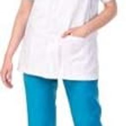 Women's Lab Coat With 100 Days Warranty Half Sleeves-picture-26