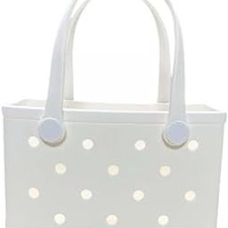LICHTS® 3xBeach Tote Bag Handbag Washable Hole Beach Handbag for Shopping Outdoor Boat White|Clothing, Shoes & Accessories | Womens Handbags & Bags| Womens Handbags & Bags-image-80