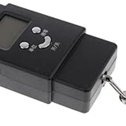 LCD Electronic Balance Digital Fishing Hook Hanging Scale White Backlight-image-1