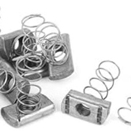 Solar Panel mounting M8 Spring nut, Spring Channel Nut (10 Qty)-13