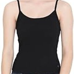 Feelings SS01 Women's Soft Cotton Slender Strap Camisole Slip with Bio-wash and Enzyme Finish Treatment-image-66