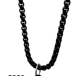 Barbell Weight Plate Pendant Necklace with Black Chain, Fitness Jewelry for Weightlifting Enthusiasts-image-98